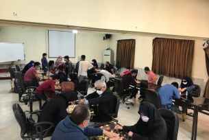 رقابت های شطرنج آقایان و بانوان به مناسبت روز هانی عصای سفید